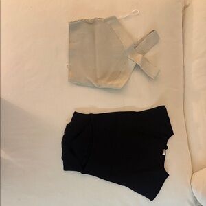 Aritzia Black and Cream Women Tops